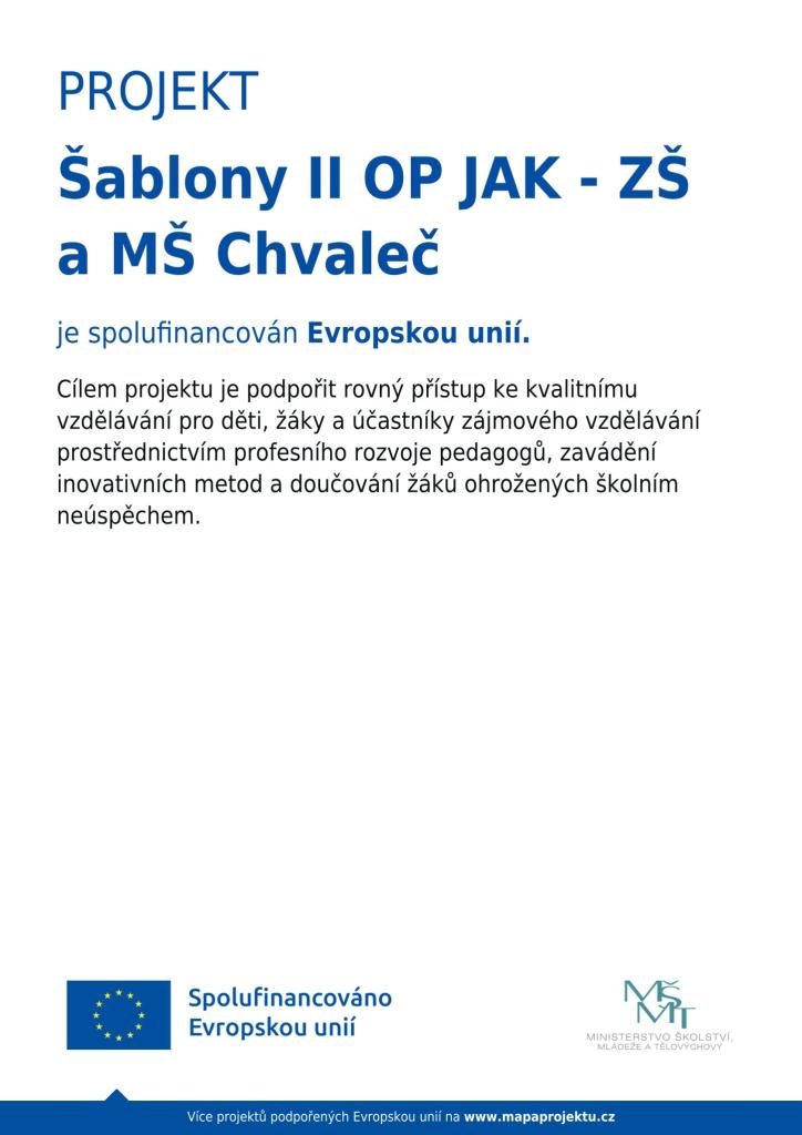Šablon II OP JAK