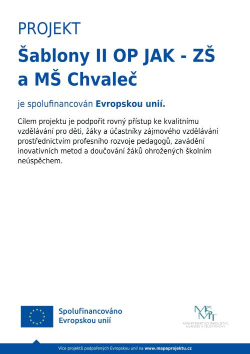 Šablon II OP JAK